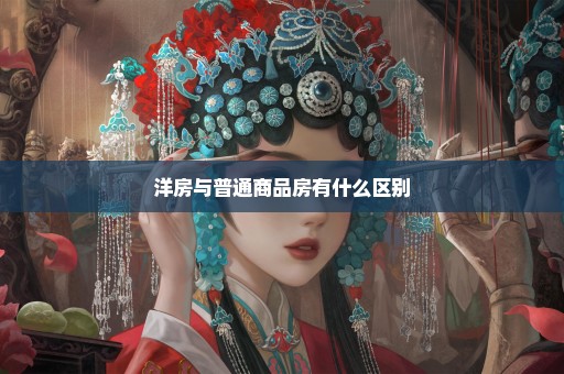 洋房与普通商品房有什么区别