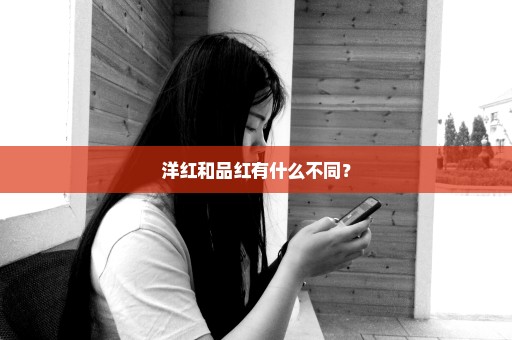 洋红和品红有什么不同？