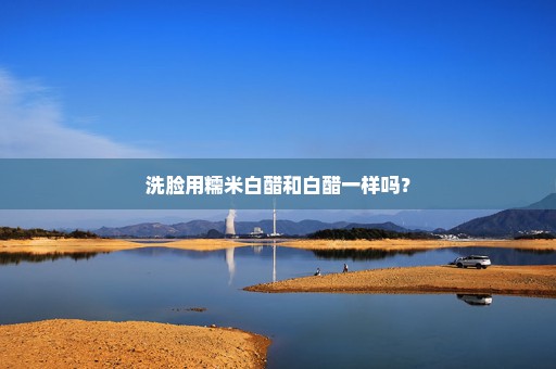洗脸用糯米白醋和白醋一样吗？