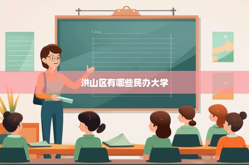 洪山区有哪些民办大学