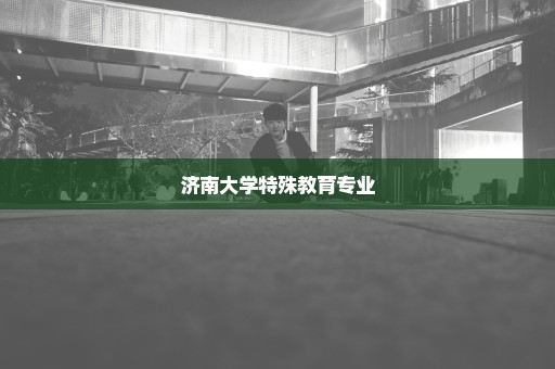 济南大学特殊教育专业