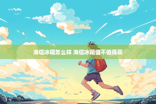 海信冰箱怎么样 海信冰箱值不值得买