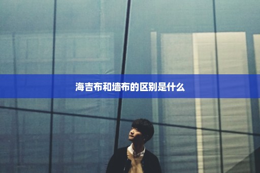 海吉布和墙布的区别是什么