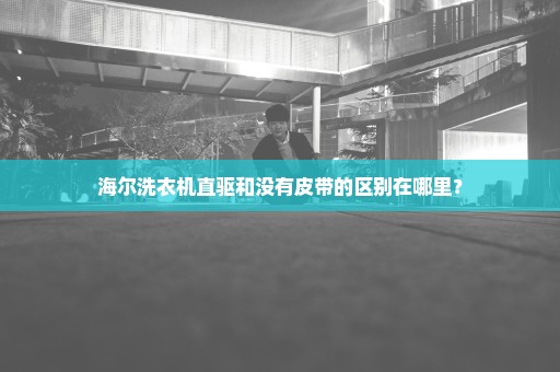 海尔洗衣机直驱和没有皮带的区别在哪里？