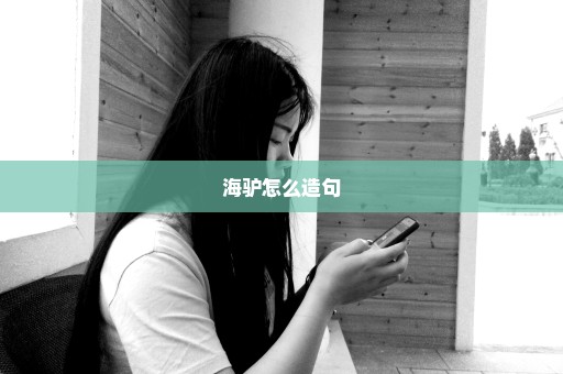 海驴怎么造句