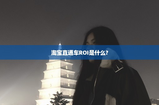 淘宝直通车ROI是什么?