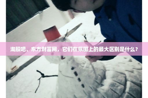 淘股吧、东方财富网，它们在氛围上的最大区别是什么？