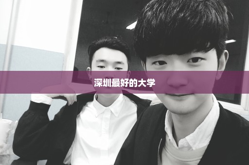 深圳最好的大学