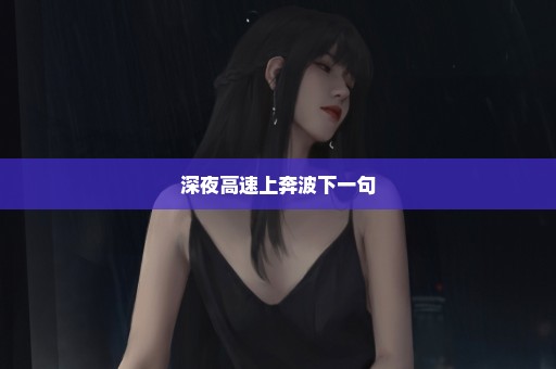 深夜高速上奔波下一句