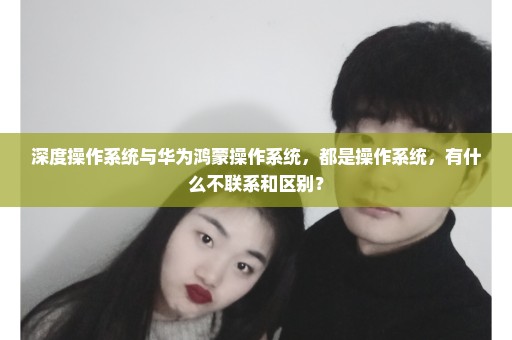 深度操作系统与华为鸿蒙操作系统，都是操作系统，有什么不联系和区别？