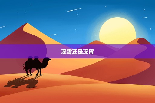 深霄还是深宵
