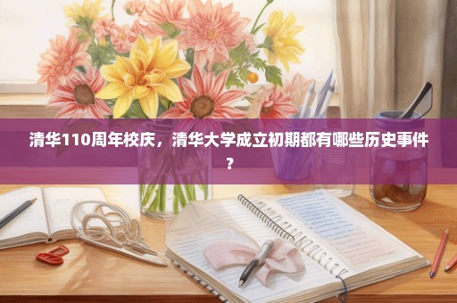 清华110周年校庆，清华大学成立初期都有哪些历史事件？