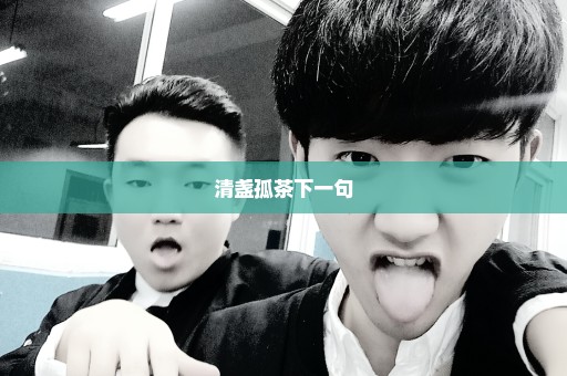 清盏孤茶下一句