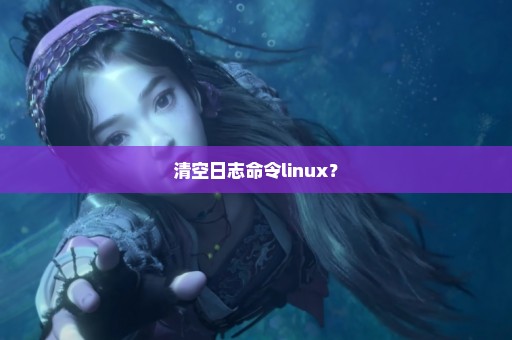 清空日志命令linux？