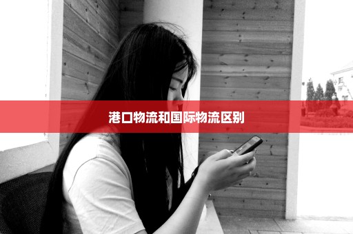 港口物流和国际物流区别