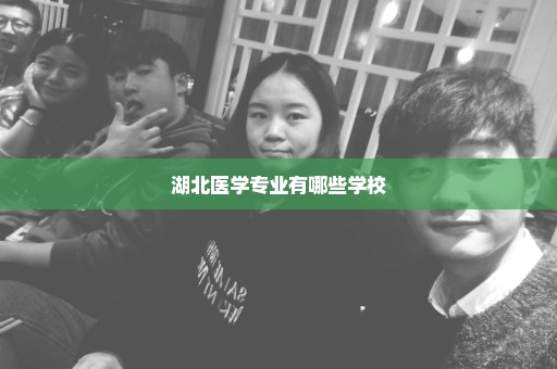 湖北医学专业有哪些学校