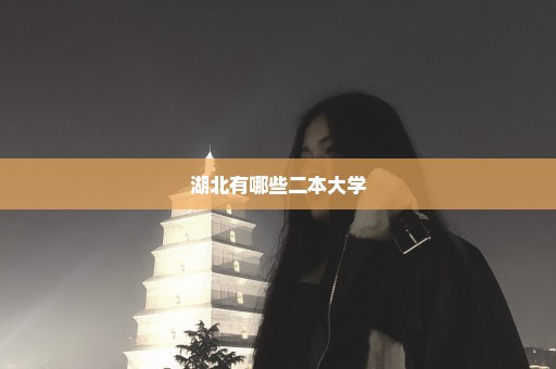 湖北有哪些二本大学