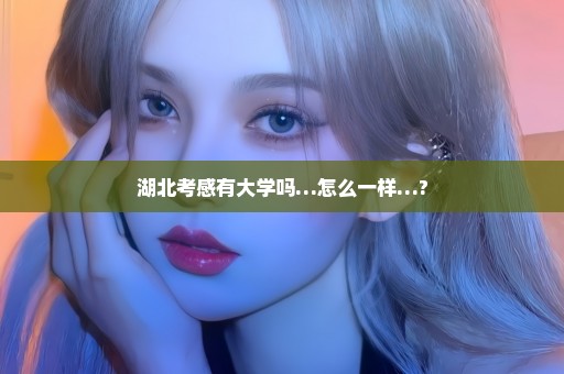 湖北考感有大学吗…怎么一样…?