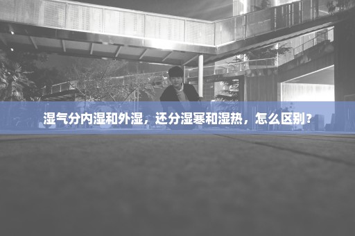 湿气分内湿和外湿，还分湿寒和湿热，怎么区别？