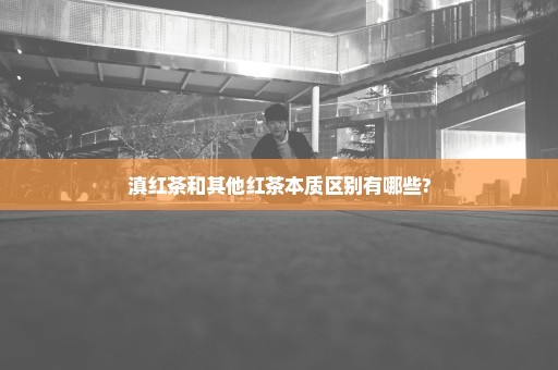 滇红茶和其他红茶本质区别有哪些?