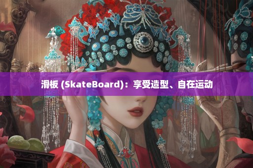 滑板 (SkateBoard)：享受造型、自在运动