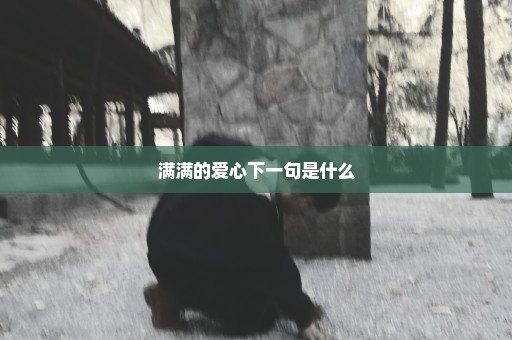 满满的爱心下一句是什么