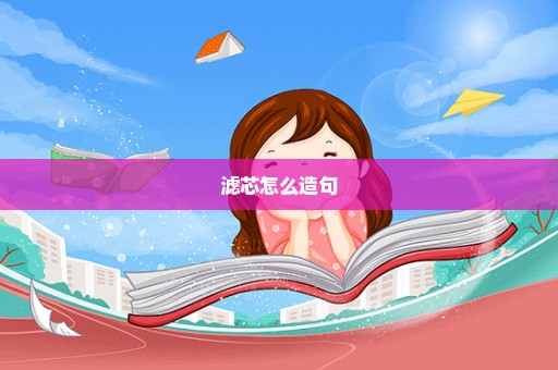 滤芯怎么造句