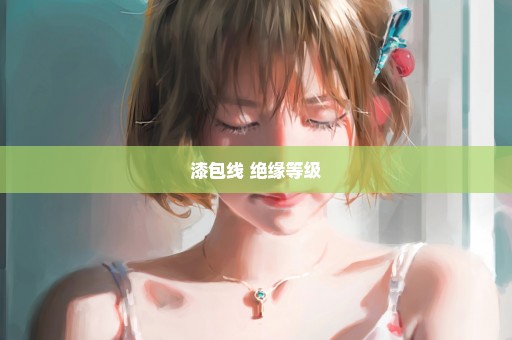 漆包线 绝缘等级
