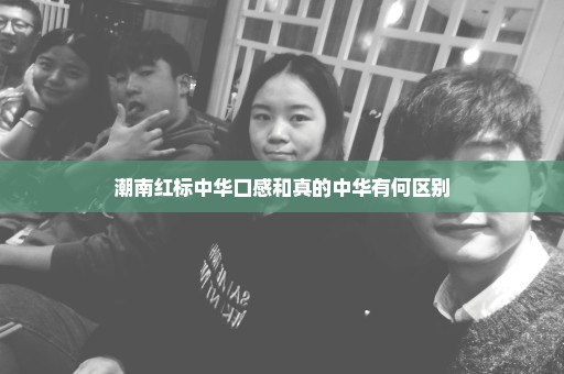 潮南红标中华口感和真的中华有何区别