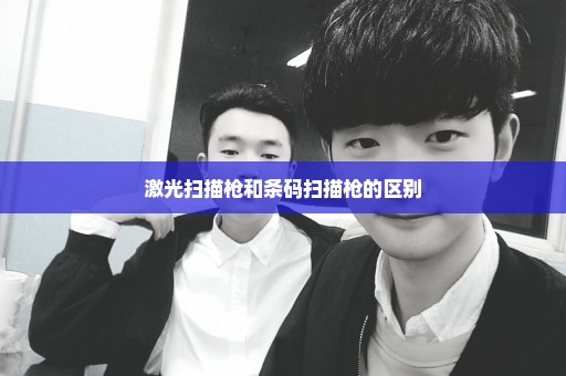 激光扫描枪和条码扫描枪的区别