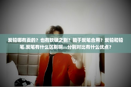 炭铅哪有卖的？也有软硬之别？能于炭笔合用？炭铅和铅笔.炭笔有什么区别啊...分别对比有什么优点？