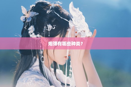 炮弹有哪些种类？