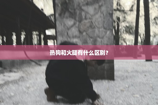 热狗和火腿有什么区别？