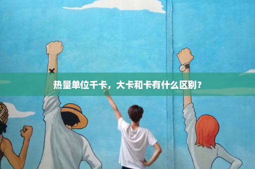热量单位千卡，大卡和卡有什么区别？