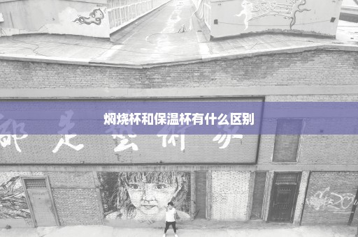 焖烧杯和保温杯有什么区别