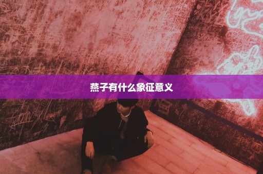 燕子有什么象征意义