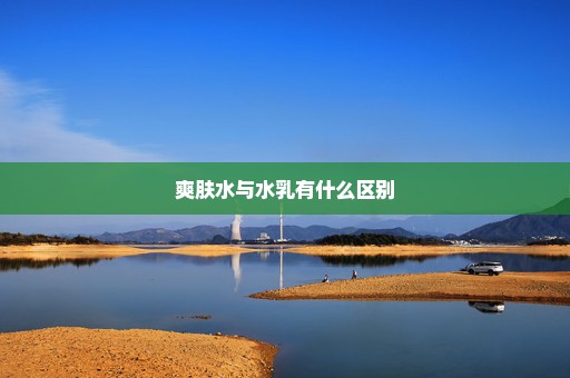 爽肤水与水乳有什么区别