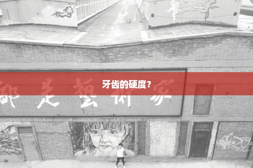 牙齿的硬度？