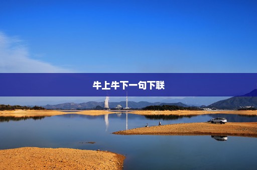 牛上牛下一句下联