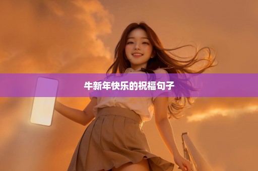 牛新年快乐的祝福句子