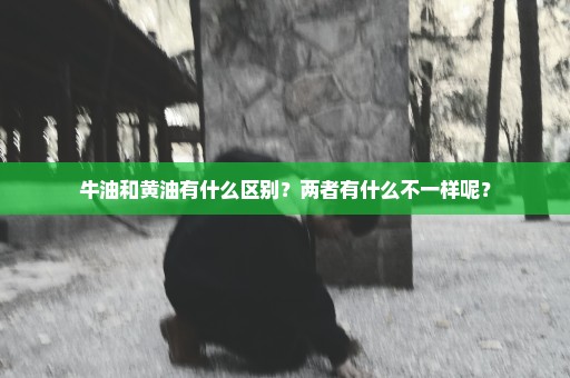 牛油和黄油有什么区别？两者有什么不一样呢？