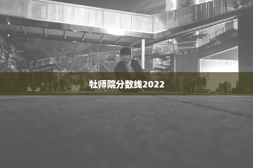 牡师院分数线2022