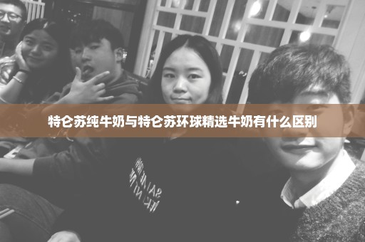 特仑苏纯牛奶与特仑苏环球精选牛奶有什么区别