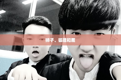 狮子、狐狸和鹿