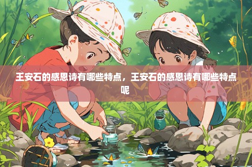 王安石的感恩诗有哪些特点，王安石的感恩诗有哪些特点呢 