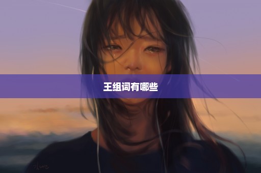 王组词有哪些
