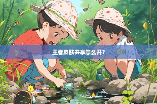 王者皮肤共享怎么开？