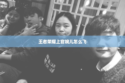 王者荣耀上官婉儿怎么飞