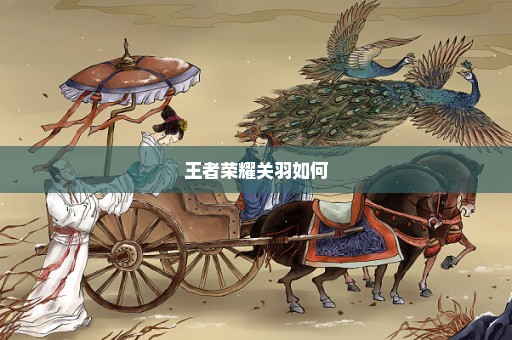 王者荣耀关羽如何