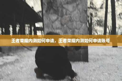 王者荣耀内测如何申请，王者荣耀内测如何申请账号 